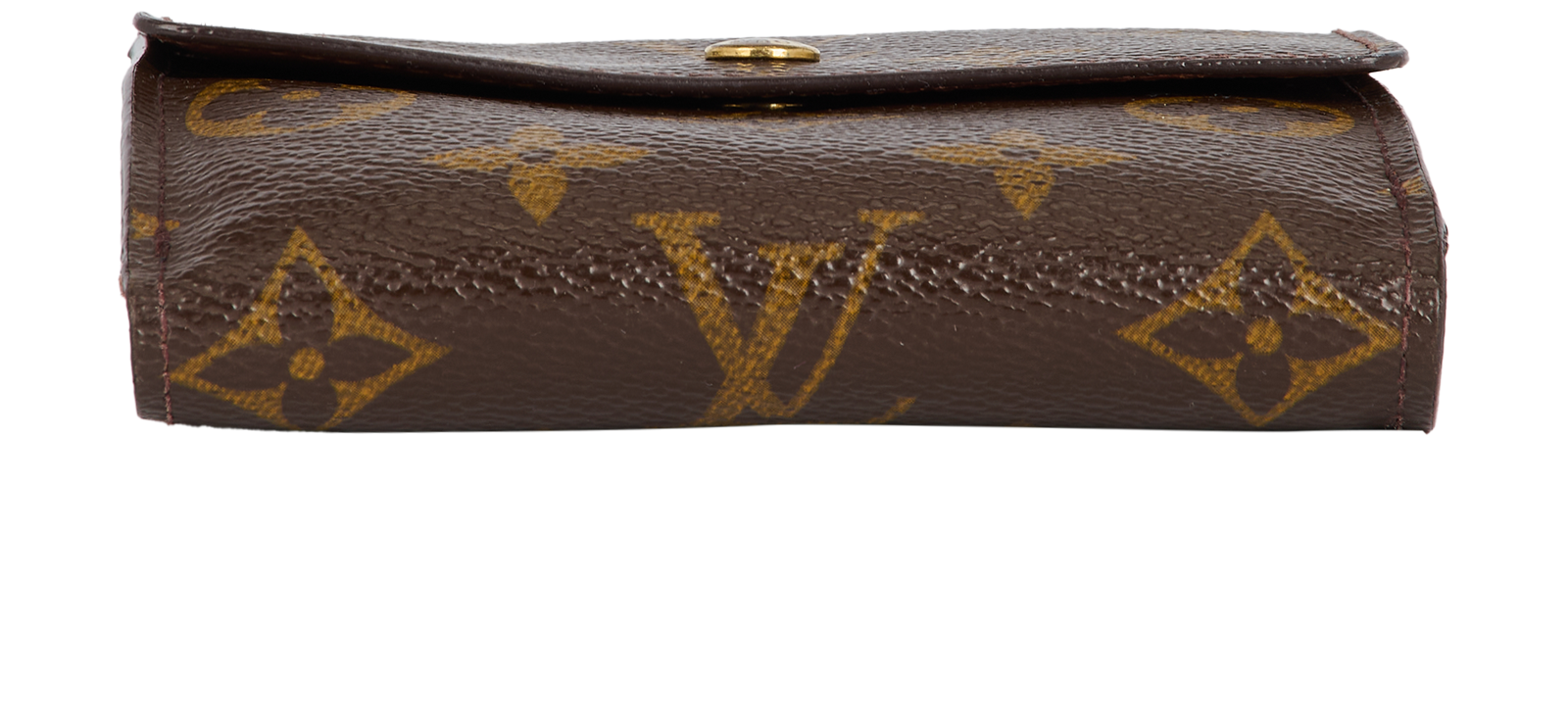 Louis Vuitton Bi-Fold Wallet, &pound;170, Accessories, Brown, Canvas, Top view